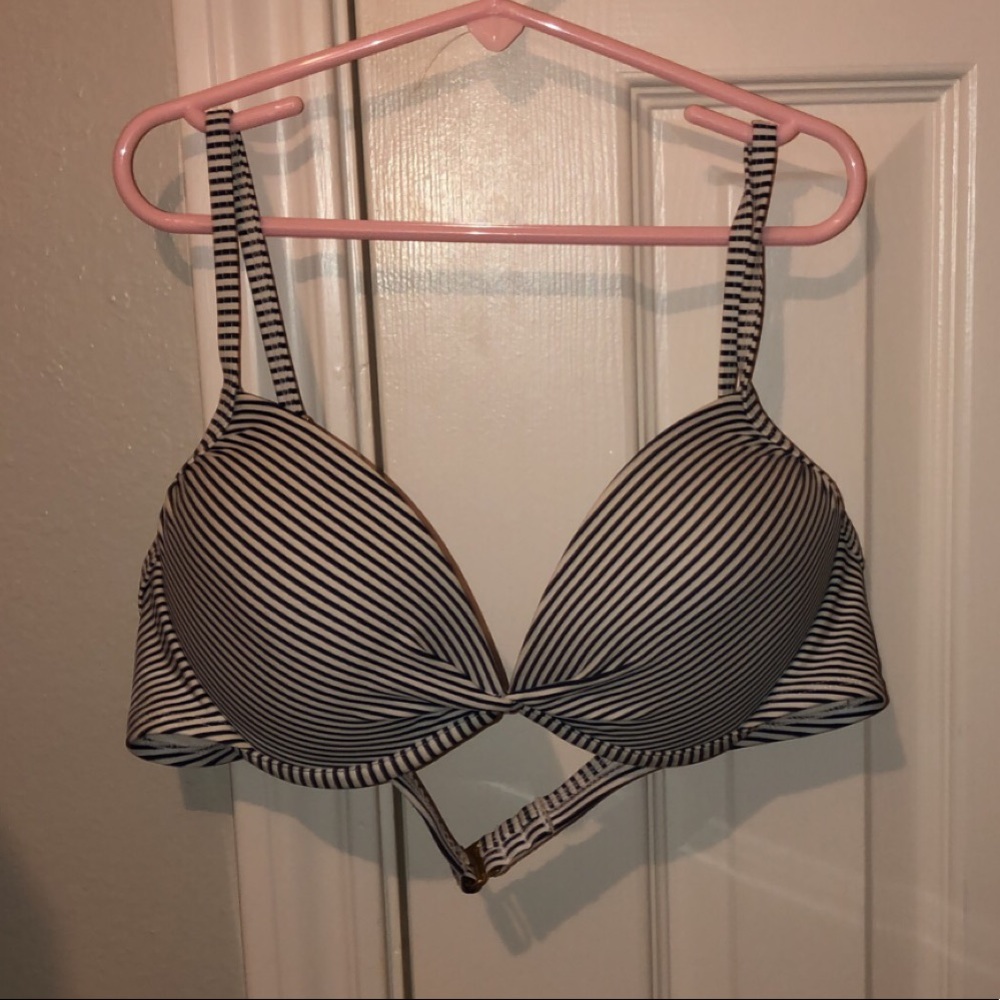 Striped Bikini Top